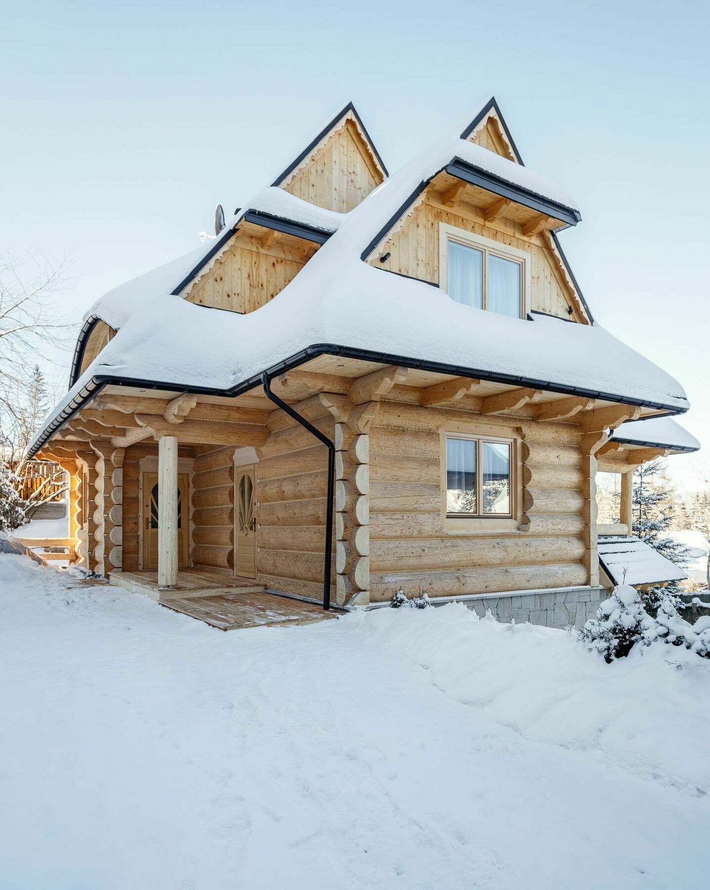 Villa Tatra Wood House Zakopane Exterior foto
